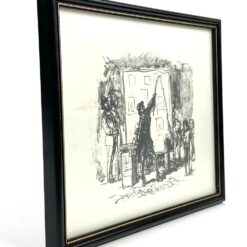 Litografija pagal Max Slevogt, jubiliejinis leidimas 1978 m. 1×24,5×19 cm