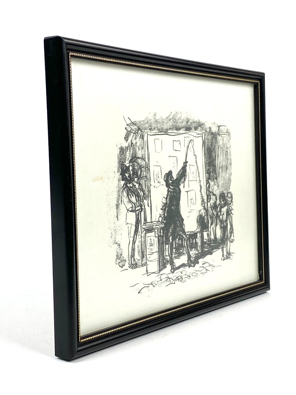 HN1679-grafika-ir-printai-3 Litografija pagal Max Slevogt, jubiliejinis leidimas 1978 m. 1×24,5×19 cm