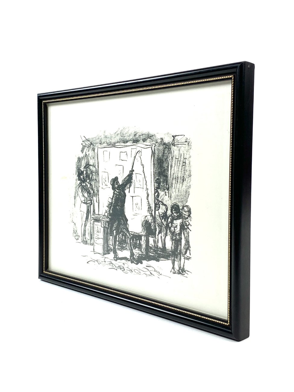 HN1679-grafika-ir-printai-4 Litografija pagal Max Slevogt, jubiliejinis leidimas 1978 m. 1×24,5×19 cm