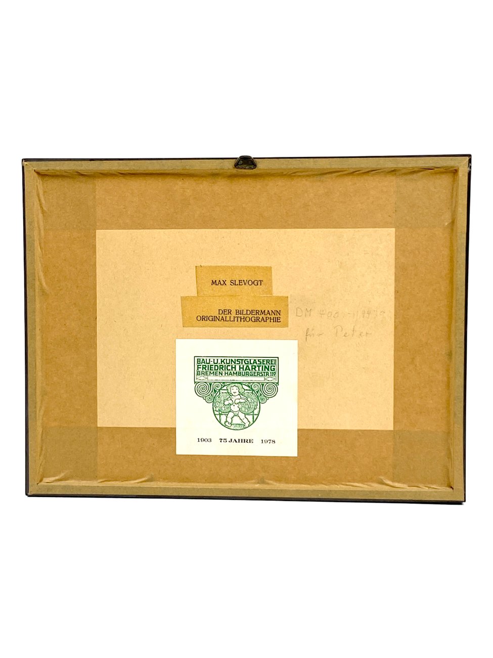 HN1679-grafika-ir-printai-5 Litografija pagal Max Slevogt, jubiliejinis leidimas 1978 m. 1×24,5×19 cm