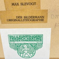 Litografija pagal Max Slevogt, jubiliejinis leidimas 1978 m. 1×24,5×19 cm