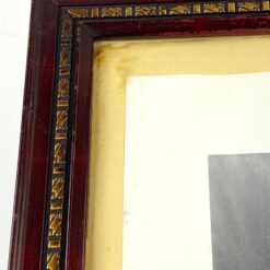 Senovinė šeimos nuotrauka mediniame rėme su stiklu 1,5x29x39,5 cm