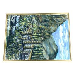 Gamtos peizažas plastikiniame rėme su stiklu 2x31x41 cm