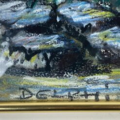 Gamtos peizažas plastikiniame rėme su stiklu 2x31x41 cm