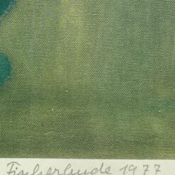 Gėlių printas mediniame rėme su stiklu 1x26x36 cm