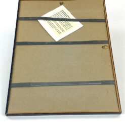 Gėlių printas mediniame rėme su stiklu 1x26x36 cm