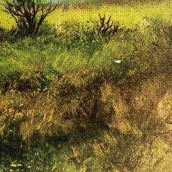 Įrėmintas mediniame rėme gamtos printas 2x35x29 cm