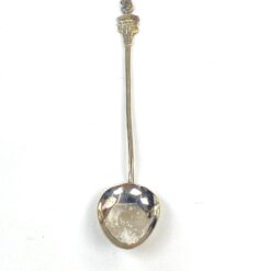 Metalinis arbatinis šaukštelis su figūrėle 2x11,5x1 cm