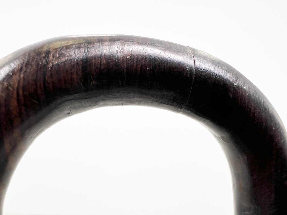 HN1703-vaiksciojimo-lazdos-10 Afrikietiška drožinėta vaikščiojimo lazda su gyvūnų figūromis 10x4x98,5 cm