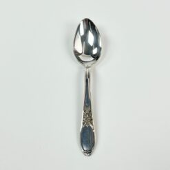 "Wm. Rogers" sidabruoto metalo arbatinis šaukštelis 2,5x11,5x1,5 cm