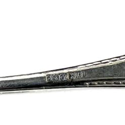 Bremer Silberwarenfabrik (BSF) sidabruoto metalo arbatinis šaukštelis 2×10,5×1 cm