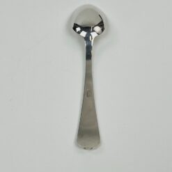 Grasoli-Werk Gebr. Grah Solingen sidabruoto metalo arbatiniai šaukšteliai 2 vnt. kompl. 2×10,5×1 cm