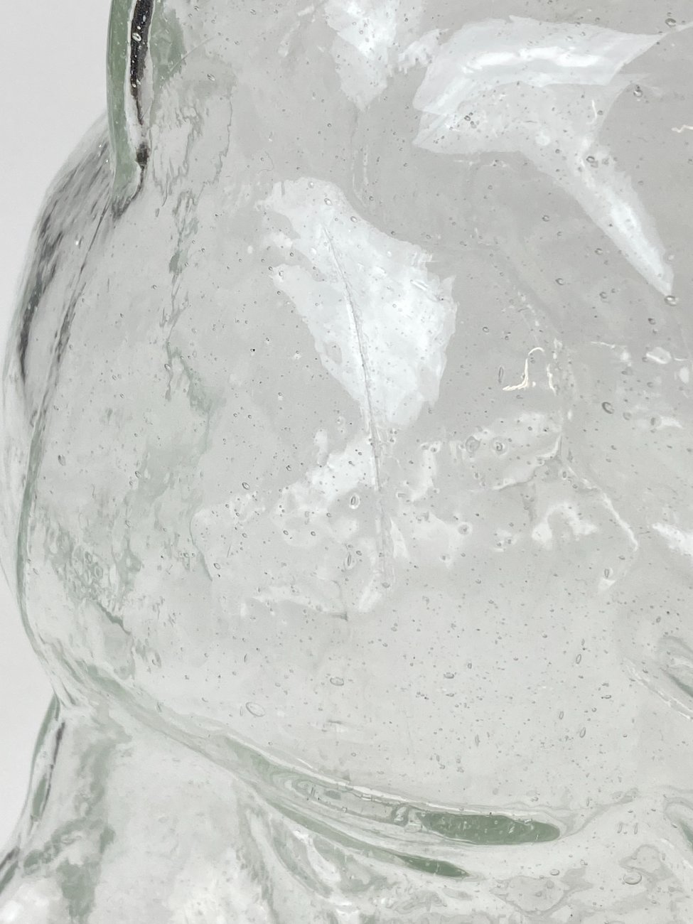 HN1718-stiklines-skulpturos-10 Stiklinis Ludwig van Beethoven biustas 17x15x23 cm