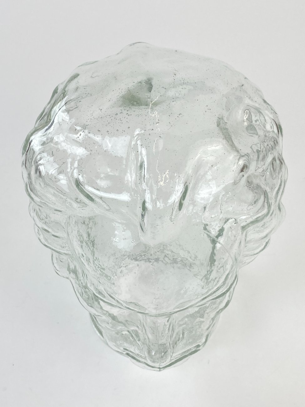 HN1718-stiklines-skulpturos-5 Stiklinis Ludwig van Beethoven biustas 17x15x23 cm