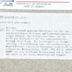 Alie Kruse-Kolk darbo “Tea” printas mediniame rėme su stiklu 3x66x56 cm