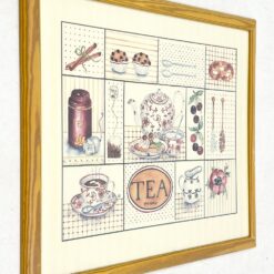 Alie Kruse-Kolk darbo “Tea” printas mediniame rėme su stiklu 3x66x56 cm