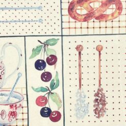 Alie Kruse-Kolk darbo “Tea” printas mediniame rėme su stiklu 3x66x56 cm