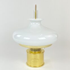 G.V. Harnisch Eftf. žalvarinė žibalinė lempa stikliniu gaubtu 30x30x40 cm