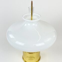 G.V. Harnisch Eftf. žalvarinė žibalinė lempa stikliniu gaubtu 30x30x40 cm