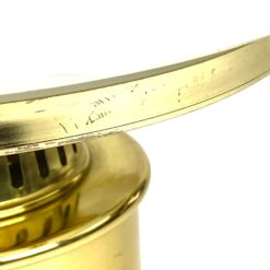 G.V. Harnisch Eftf. žalvarinė žibalinė lempa stikliniu gaubtu 30x30x40 cm