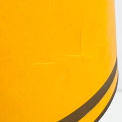 Žalvarinis stalinis šviestuvas popieriniu gaubtu 40x40x67 cm