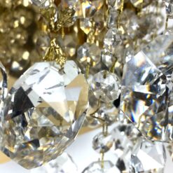 Sieniniai Sölken Leuchten šviestuvai iš metalo ir krištolo 2 vnt. kompl. 14x20x18 cm