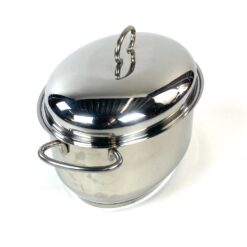 Ovalus metalinis Schulte-Ufer puodas su dangčiu 22×38,5×20 cm