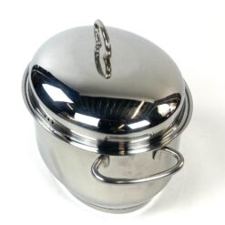 Ovalus metalinis Schulte-Ufer puodas su dangčiu 22×38,5×20 cm