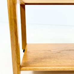 Mid Century Aksel Kjersgaard ąžuolinis serviravimo staliukas 40x60x46 cm