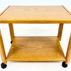 Mid Century Aksel Kjersgaard ąžuolinis serviravimo staliukas 40x60x46 cm