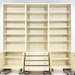 Vintažinė knygų lentyna 36,5x250x240 cm