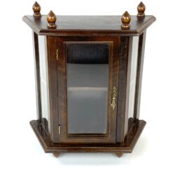 Pakabinama arba pastatoma ąžuolinė spintelė 15x36x41 cm