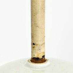 Bauhaus stiliaus pakabinamas šviestuvas stikliniu gaubtu 15x15x50 cm