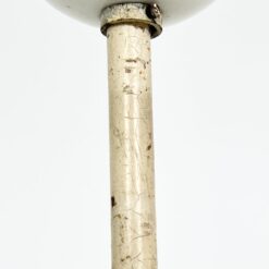 Bauhaus stiliaus pakabinamas šviestuvas stikliniu gaubtu 15x15x50 cm