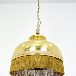 Žalvarinis pakabinamas Kaiser Leuchten šviestuvas su kutais 40x40x106 cm