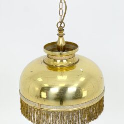 Žalvarinis pakabinamas Kaiser Leuchten šviestuvas su kutais 40x40x106 cm