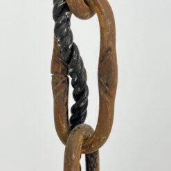 Žalvarinis aštuonių šakų sietynas 73x73x119 cm