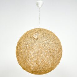 Modernus pakabinamas šviestuvas su klijuotų siūlų gaubtu 55x55x208 cm