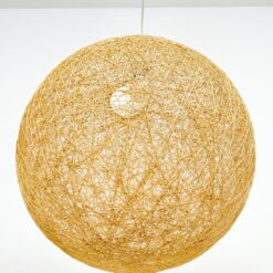 Modernus pakabinamas šviestuvas su klijuotų siūlų gaubtu 55x55x208 cm