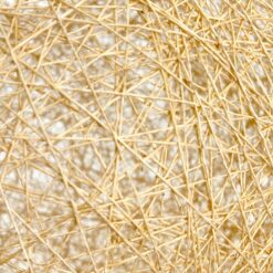 Modernus pakabinamas šviestuvas su klijuotų siūlų gaubtu 55x55x208 cm