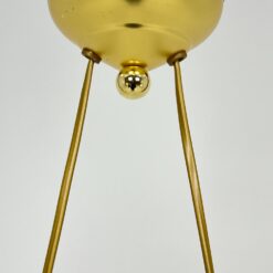 Metalinis Fischer Leuchten dviejų šakų sietynas su stiklo gaubtais 30x70x129 cm