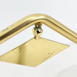 Metalinis Fischer Leuchten dviejų šakų sietynas su stiklo gaubtais 30x70x129 cm