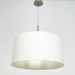 “Lucide” pakabinamas šviestuvas baltos spalvos tekstilės gaubtu 50x50x80 cm
