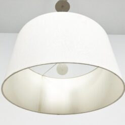 “Lucide” pakabinamas šviestuvas baltos spalvos tekstilės gaubtu 50x50x80 cm