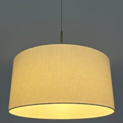 “Lucide” pakabinamas šviestuvas baltos spalvos tekstilės gaubtu 50x50x80 cm