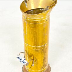 Skėtinė iš žalvario ir vario, su keramikine rankena 20,5×25,5×50,5 cm