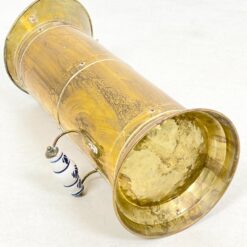 Skėtinė iš žalvario ir vario, su keramikine rankena 20,5×25,5×50,5 cm