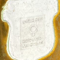 Skėtinė iš žalvario ir vario, su keramikine rankena 20,5×25,5×50,5 cm