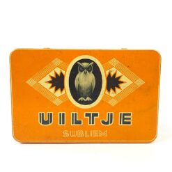 “Uliltje subliem” metalinė cigarečių dėžutė 11×16,5×2 cm