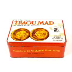 "Traou Mad" Prancūziškų sausainių metalinė dėžutė 12,5x18x7 cm